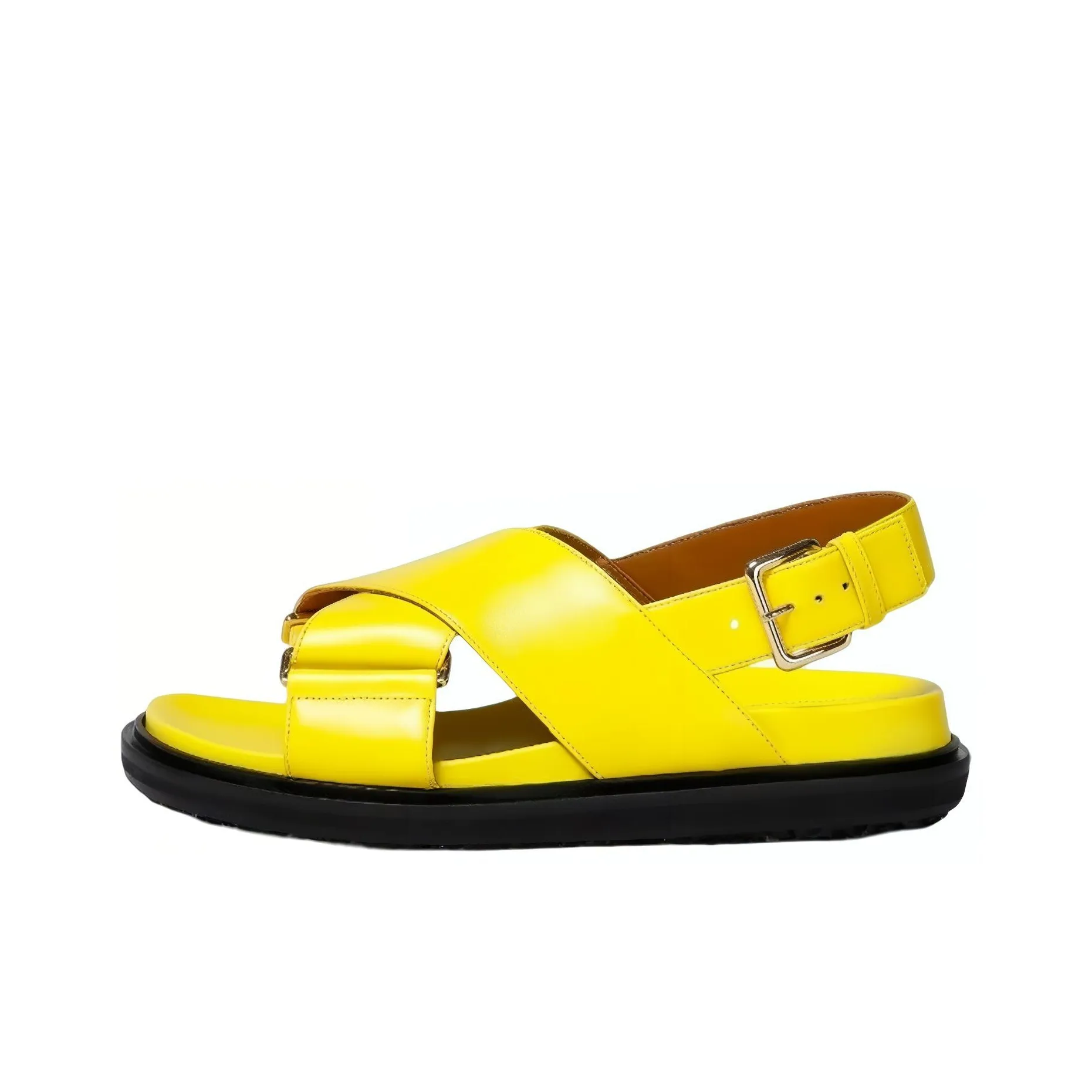 MARNI One Strap Sandals Women's Yellow