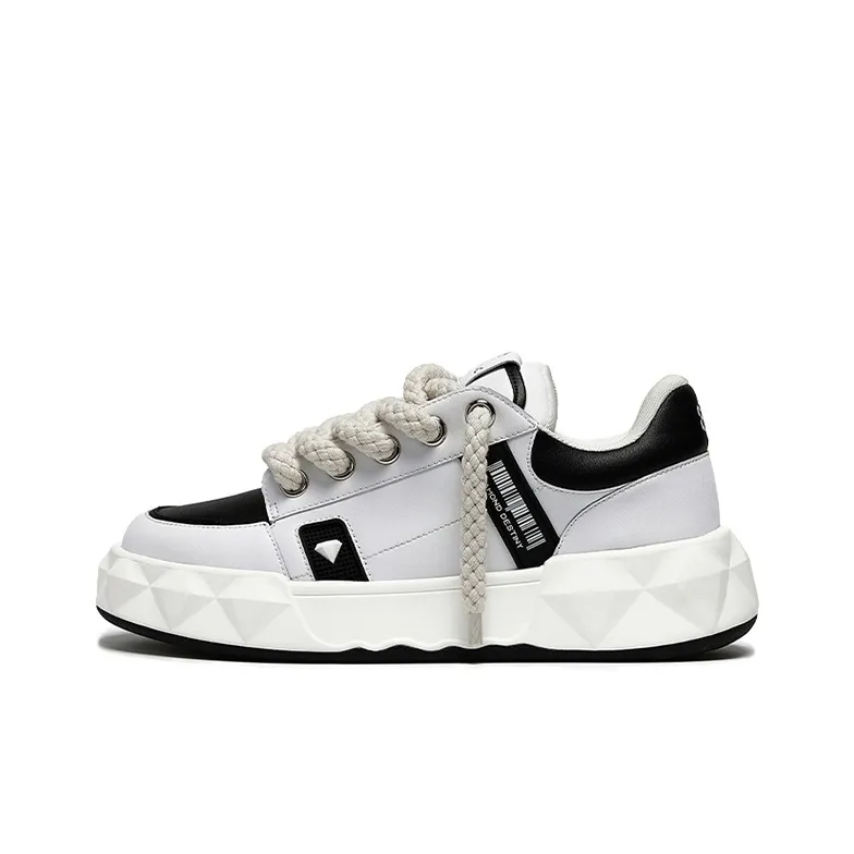 DIAMOND DESTINY D ONE DD Diamond Puffy Shoes Low Top Casual Shoes Unisex White Phantom