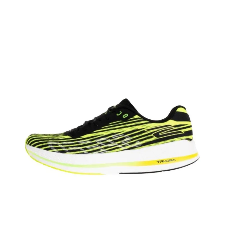 Skechers Go Run Razor 4 Low Top Running Shoes Men's Black Yellow