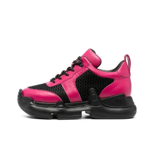 SWEAR Толстоподошвенные кроссовки Low Top Розовый Черный Унисекс