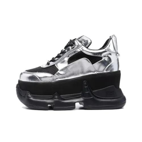 SWEAR Толстоподошвенные кроссовки Low Top Серебряные Унисекс