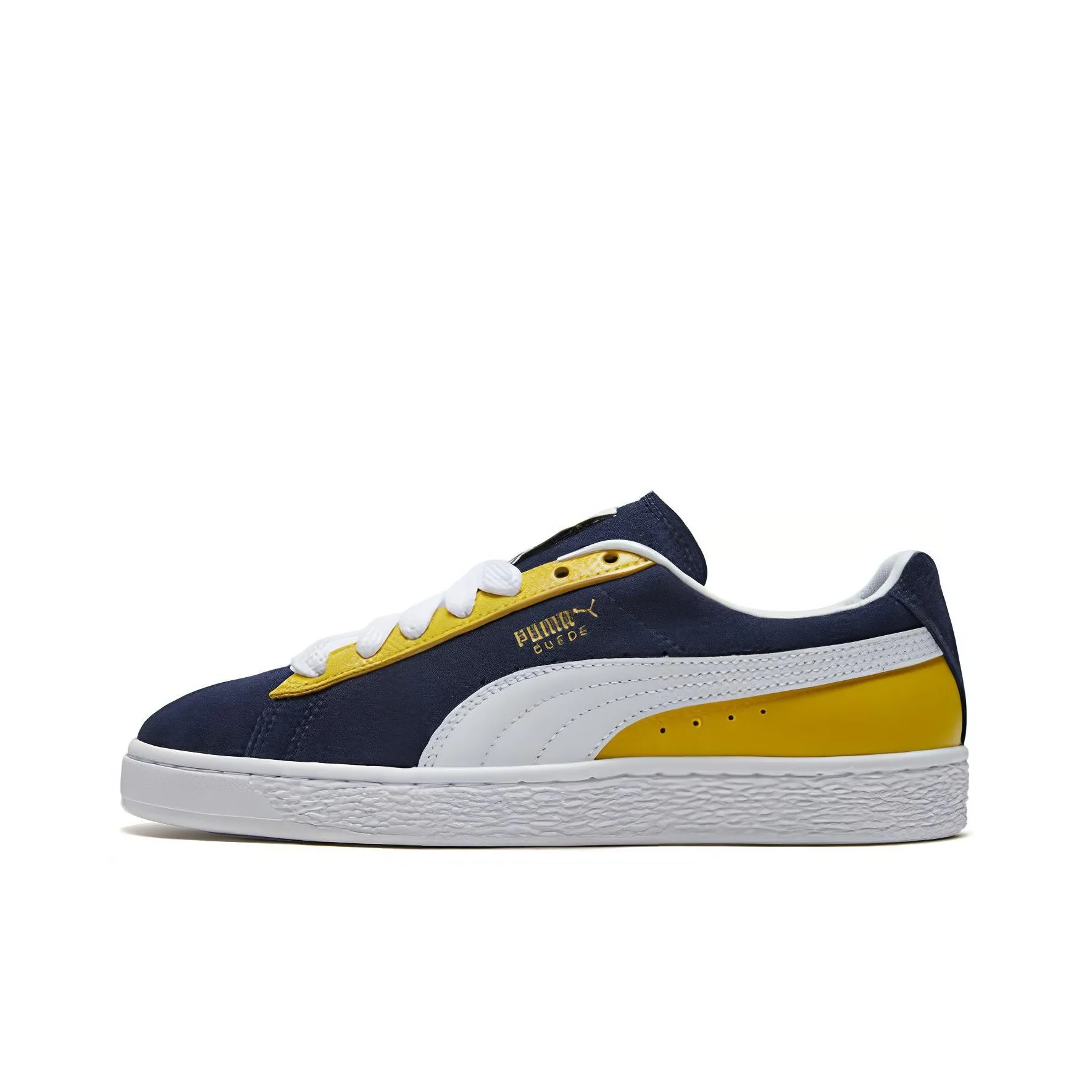 PUMA Suede Classic Block 'Blue Yellow' Women's
