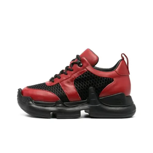 SWEAR Толстоподошвенные кроссовки Low Top Красный Черный Унисекс