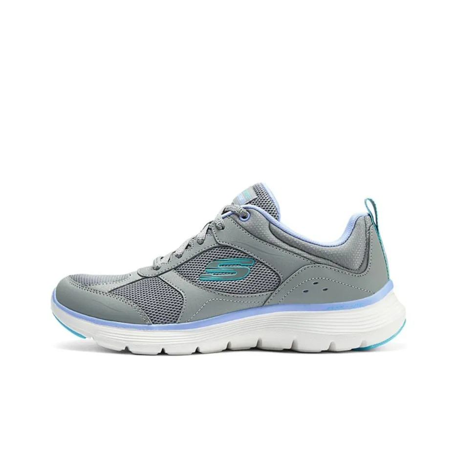 Skechers Low Top Running Shoes Women's Gray Blue