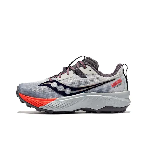 Saucony ENDORPHIN EDGE Беговые кроссовки Низкие Серый Красный Женские