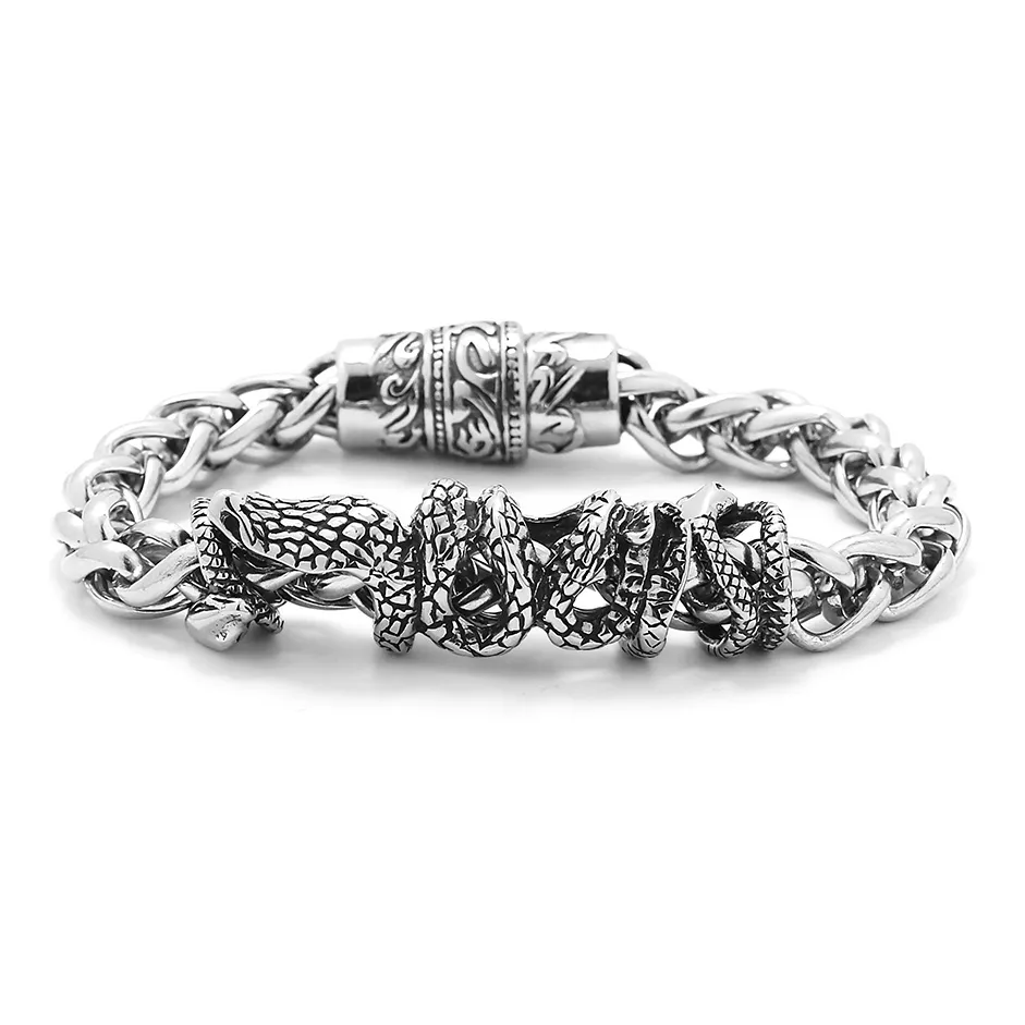 ACIUM Браслеты из титанового стального сплава Унисекс