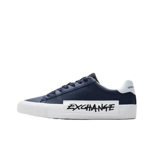ARMANI EXCHANGE Кроссовки для скейтбординга Low Top Синий Мужские