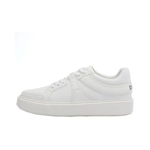 DAVID NAMAN Кроссовки для скейтбординга Low Top Белые Мужские