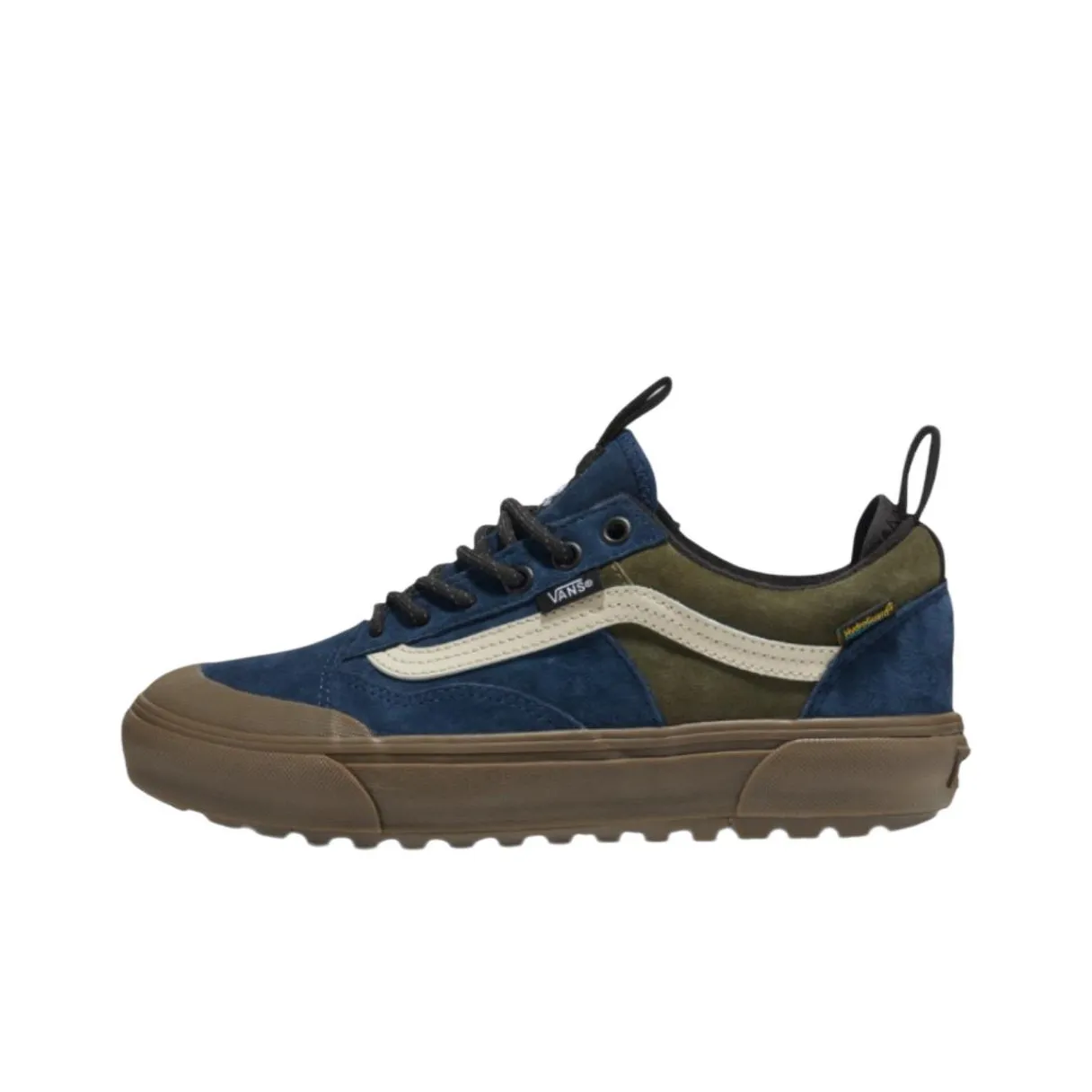 Vans Old Skool Collection Skateboard Shoes Unisex Low Top Marine Blue