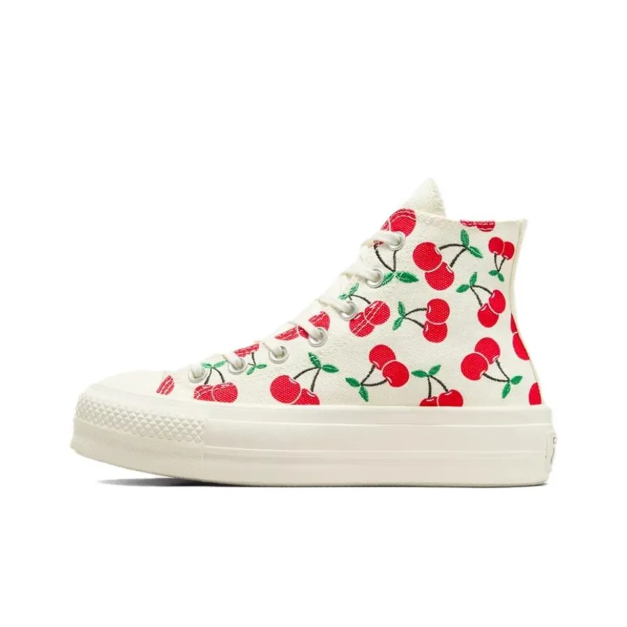 Converse Women's Chuck Taylor All Star Lift Platform High 'Cherries' Women's