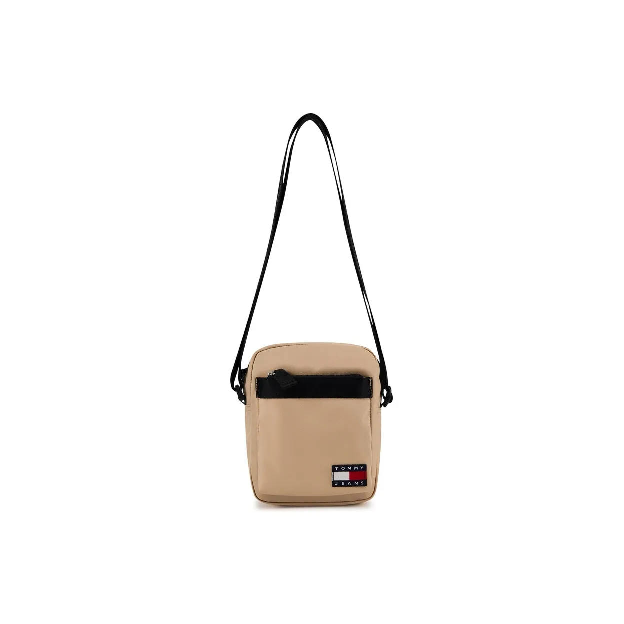 Tommy Hilfiger Polyester Crossbody Bag Medium Size Men's Khaki