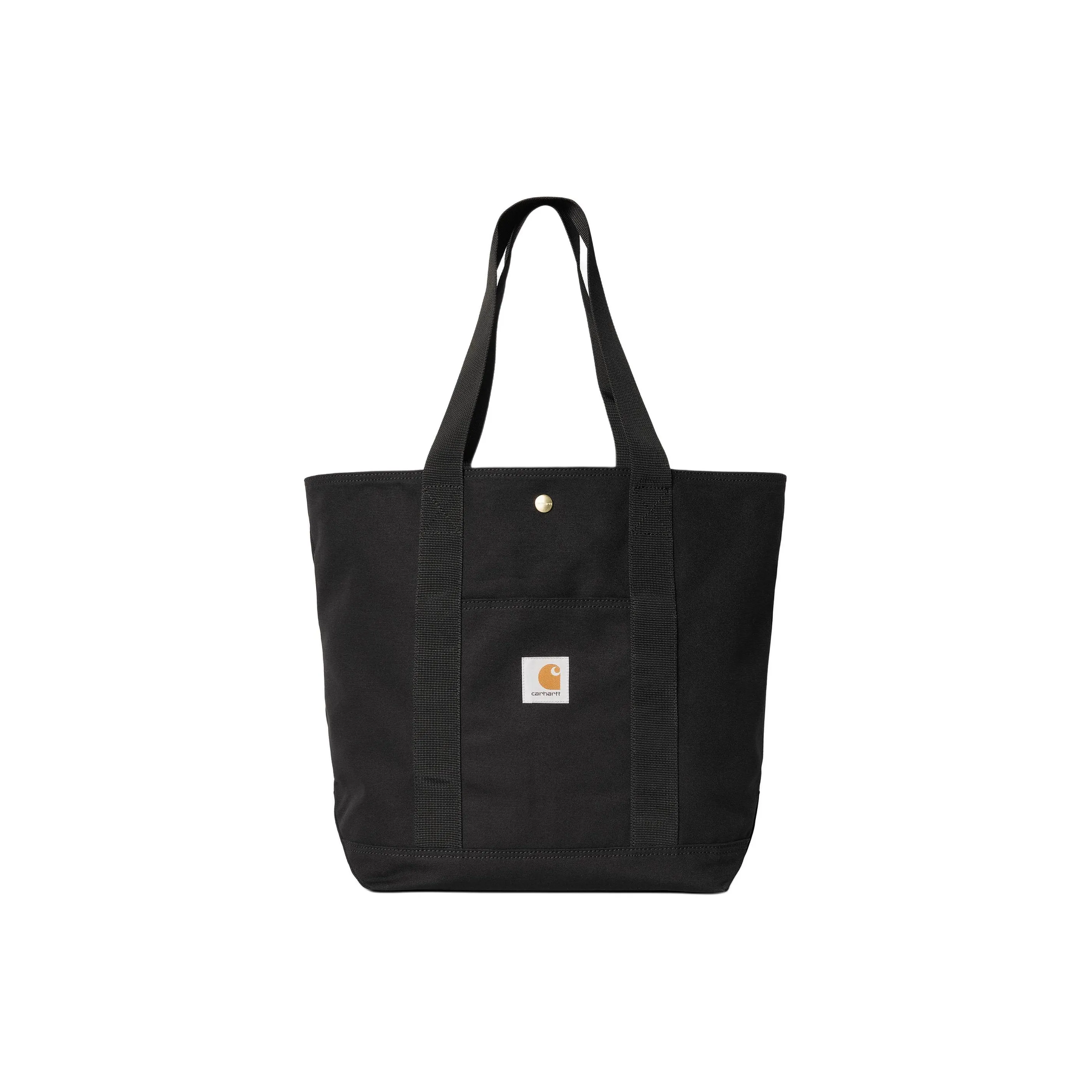 Carhartt WIP Cotton Tote Bag Shopping Bag Handbag Regular Unisex Black