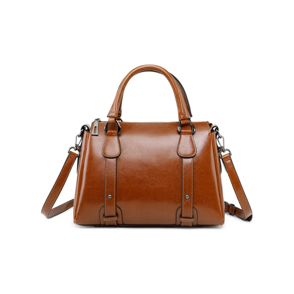 ALOENEY Коровья кожа Одно плечо Сумка Женская Красный Земляной Желтый