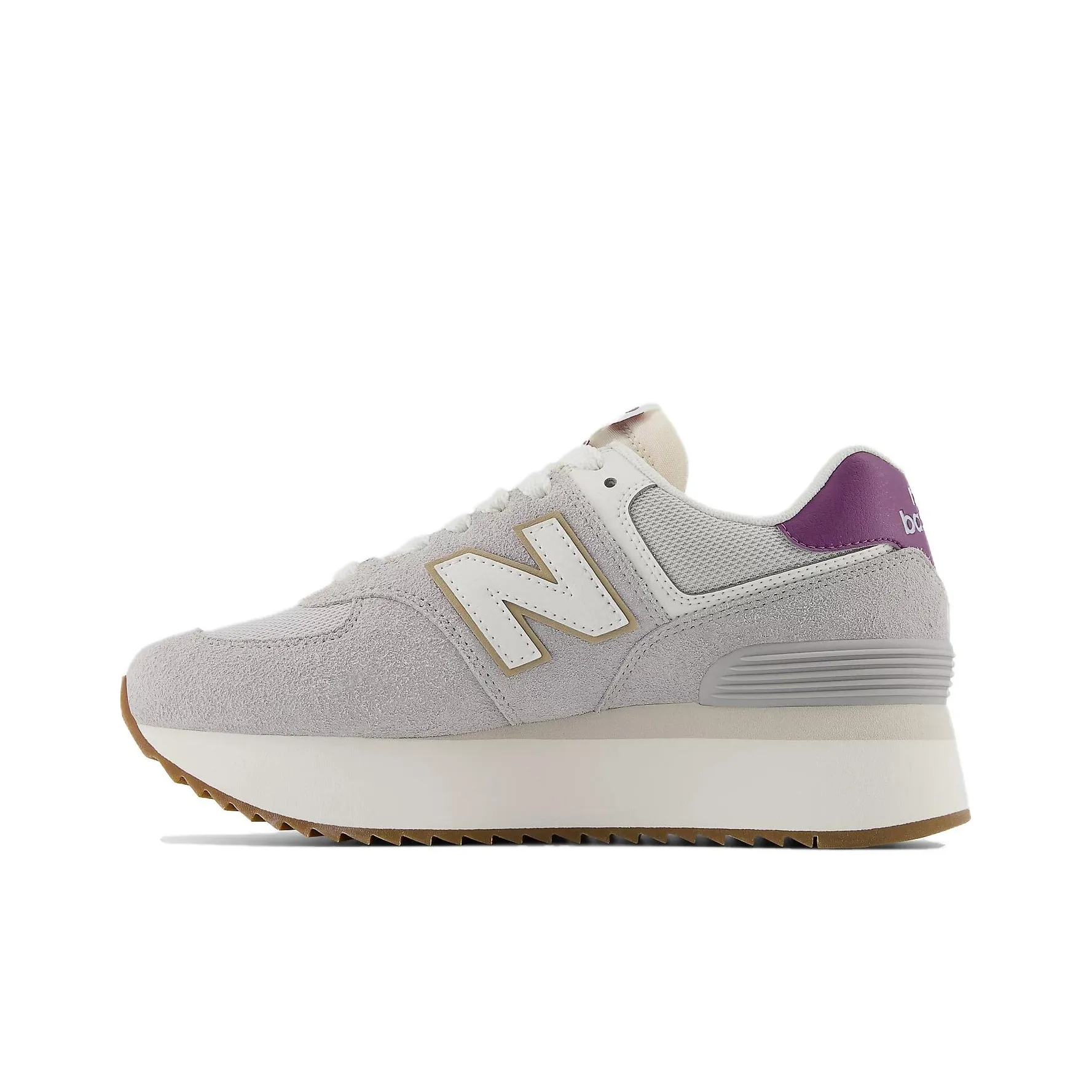 New Balance 574 'Grey Purple White' Women's