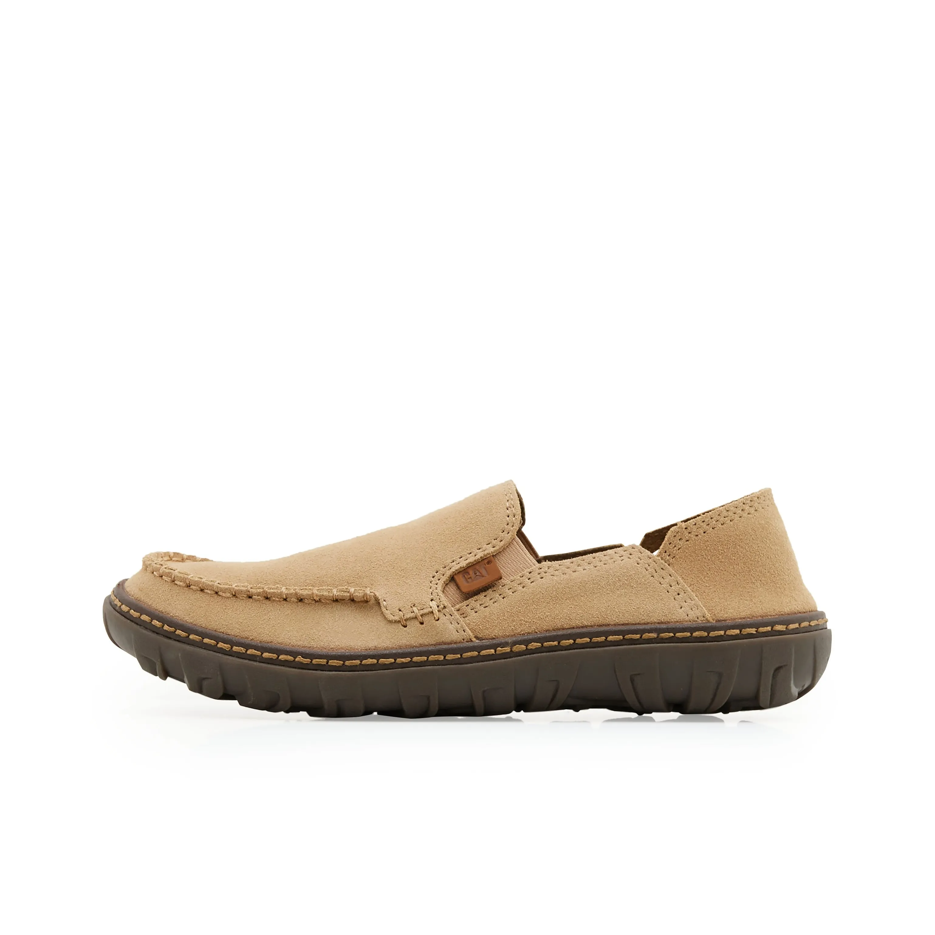 CAT Boat Shoes Men's Light Khaki