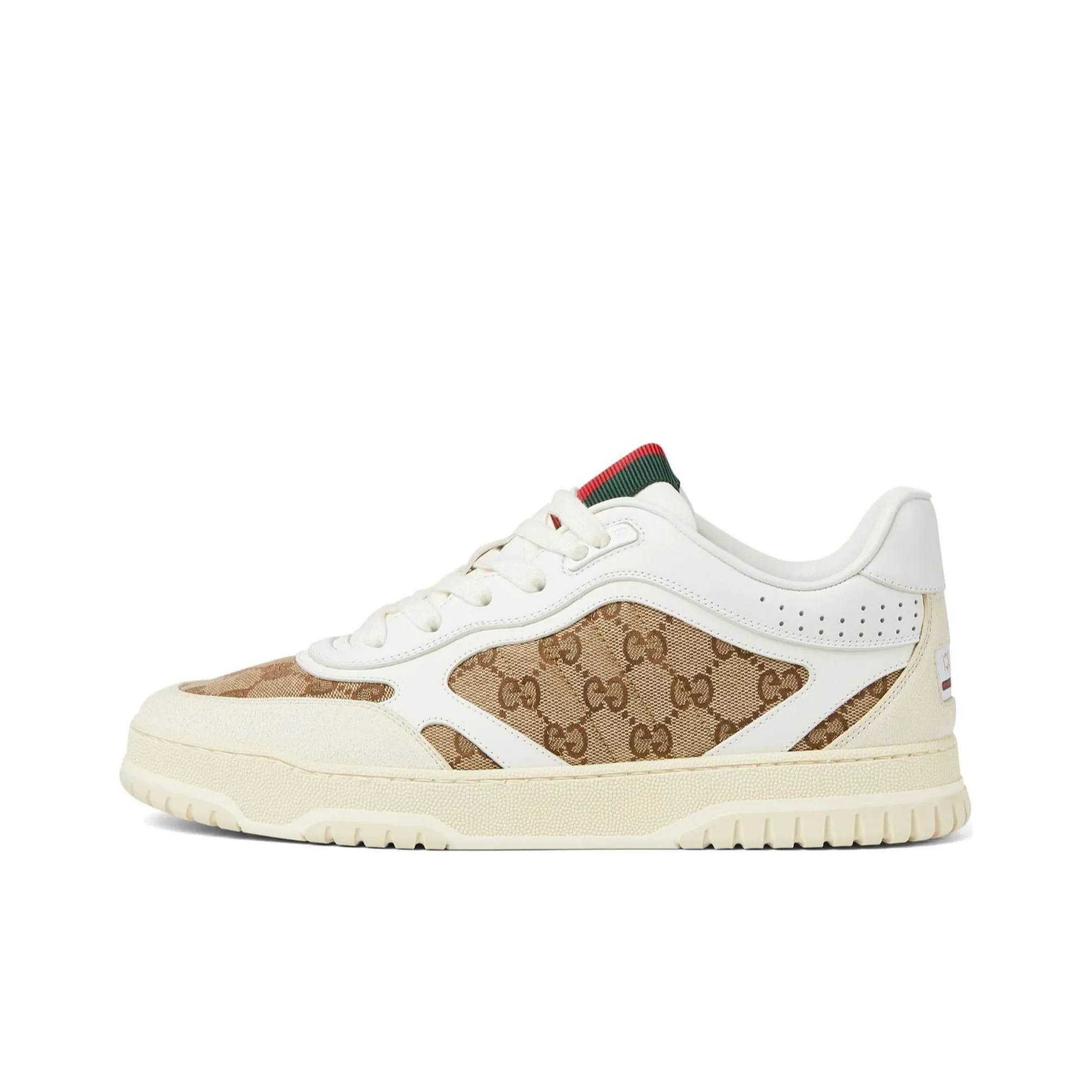 GUCCI Re Web Sneaker 'GG Canvas White Beige'