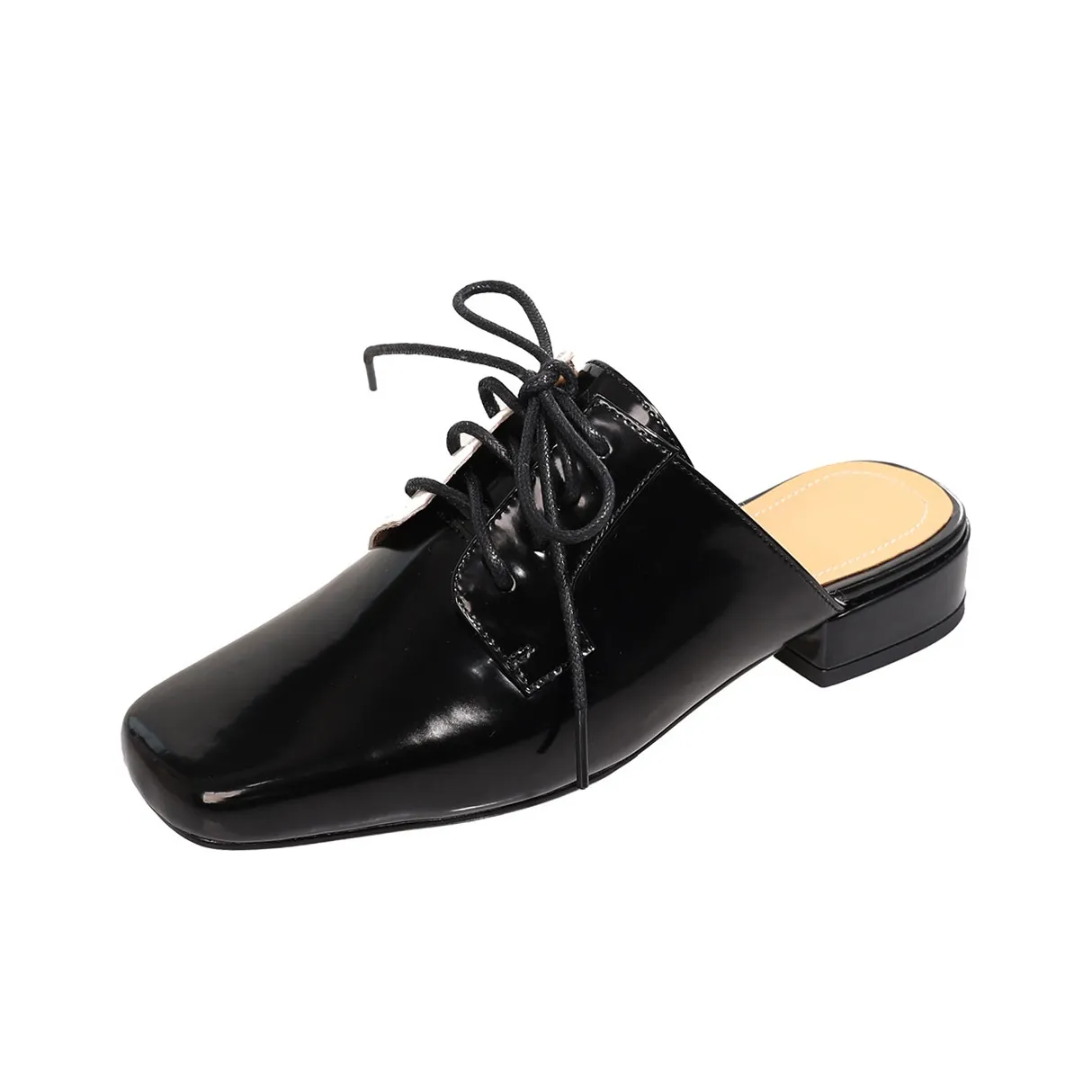 Ruby L Wrap-toe Slippers 2cm Women's Black