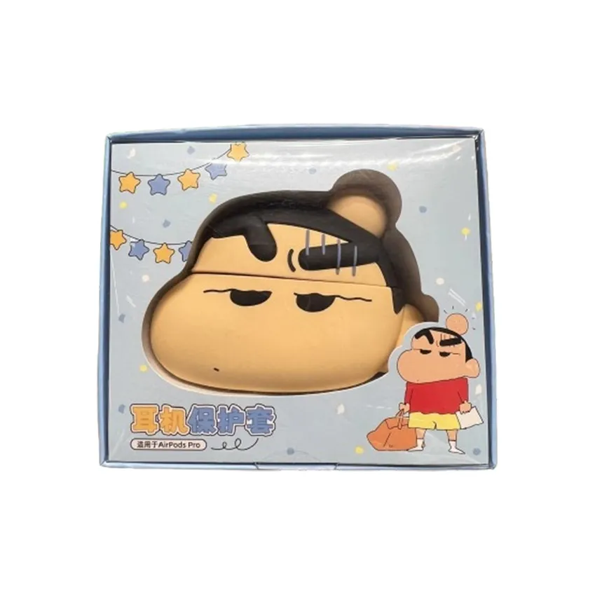POP MART Коллаборация Синносукэ Нохара Карандаш SHIN Chan Персонажи Bump Защитный чехол для наушников Trend Based Products