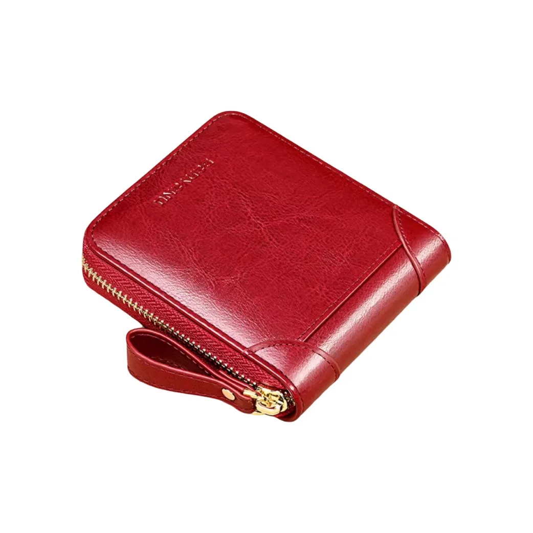 Banyanu Кошелек из коровьей кожи держатель для карт женский бордовый павлиний синий античный желтый черный коричневый