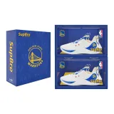 NBA Warriors 측면-오픈식 Shoebox 2개