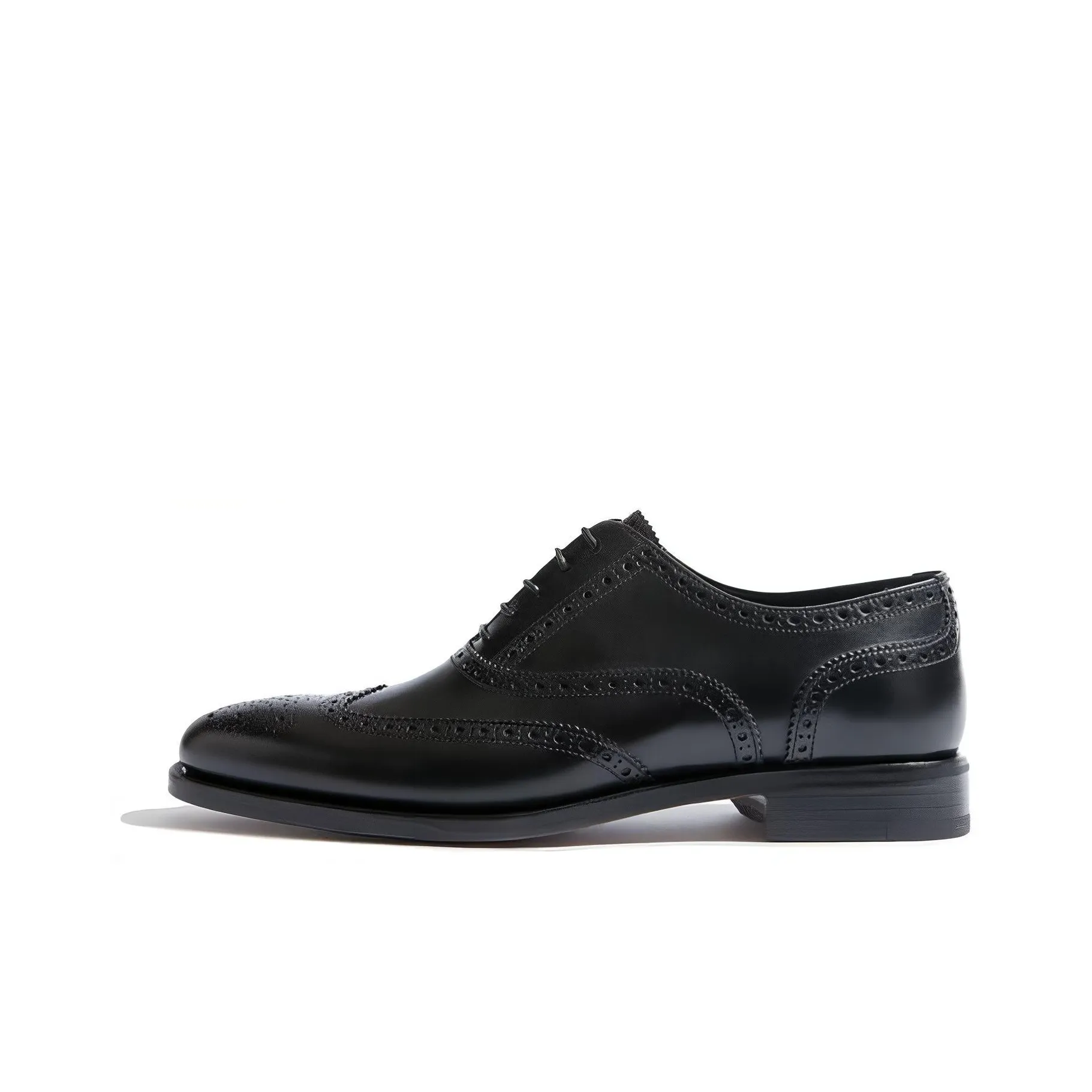 SCAROSSO Philip Almond Toe Classic Brogues