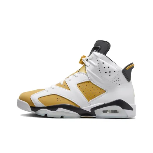 Jordan Air Jordan 6 Винтажные баскетбольные кроссовки MID Топ Мужские