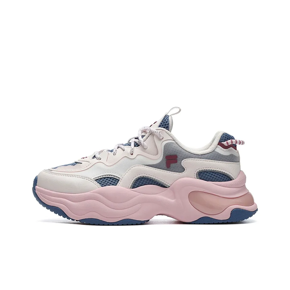 FILA FUSION Bubble Sneakers 'White Pink Blue' Women's