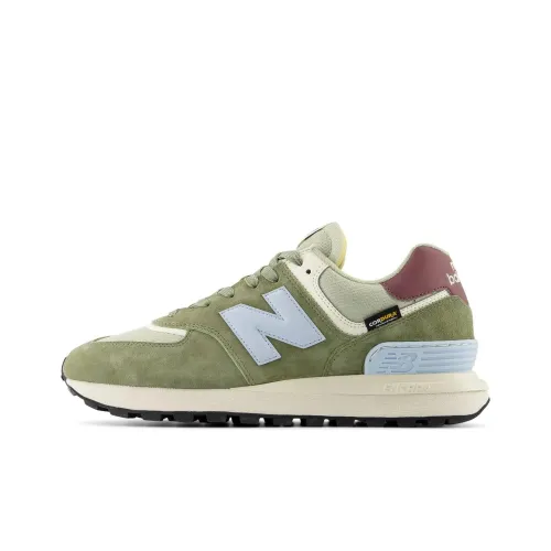 New Balance 574 Legacy Беговые кроссовки Низкие Мужские Зеленые и Бежевые