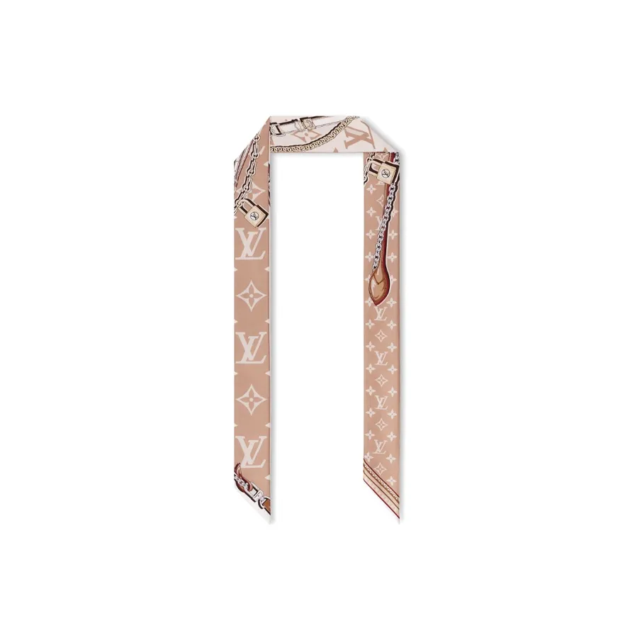 LOUIS VUITTON Шелковые шарфы Унисекс Хаки