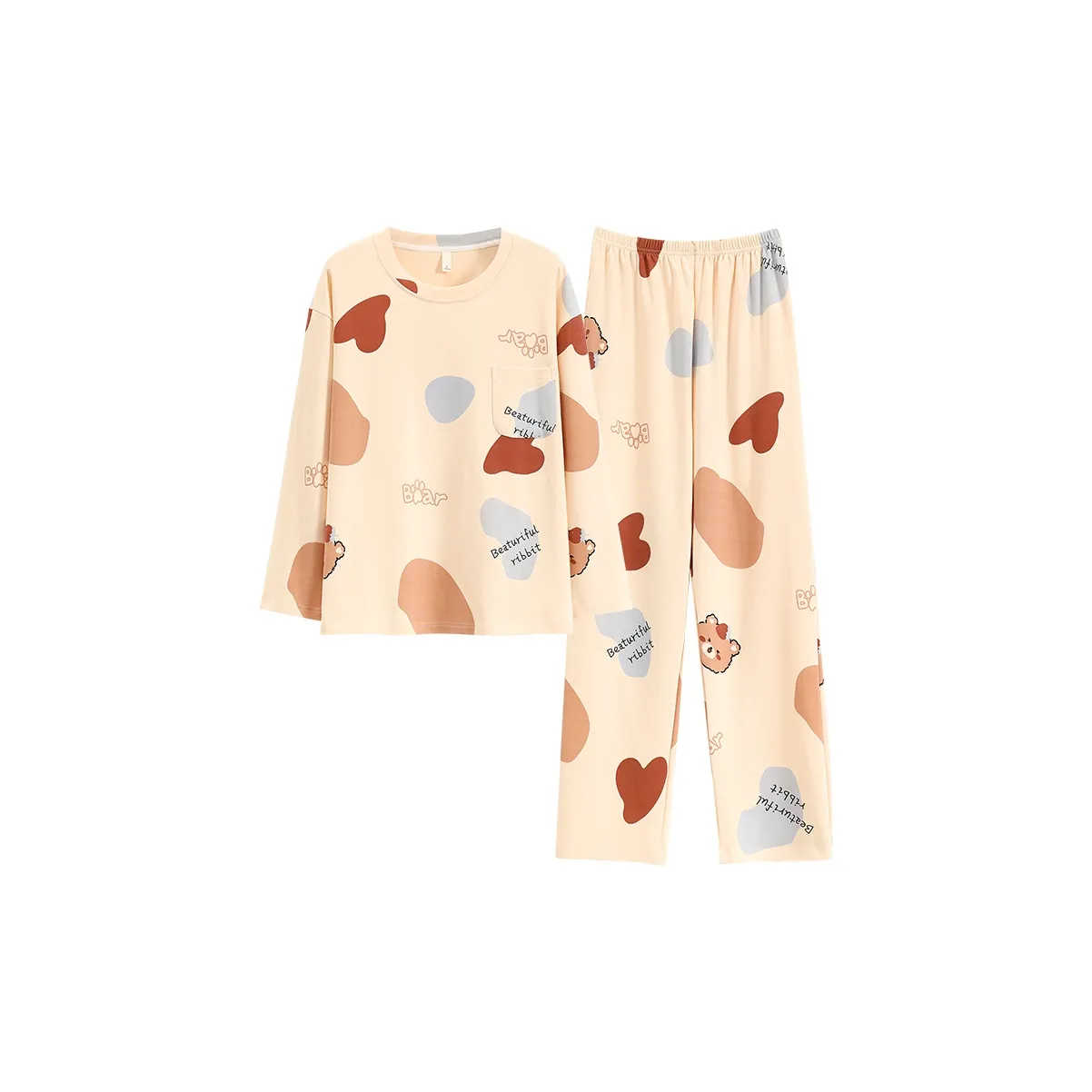 Pretty Lady Домашний костюм женский шампанский