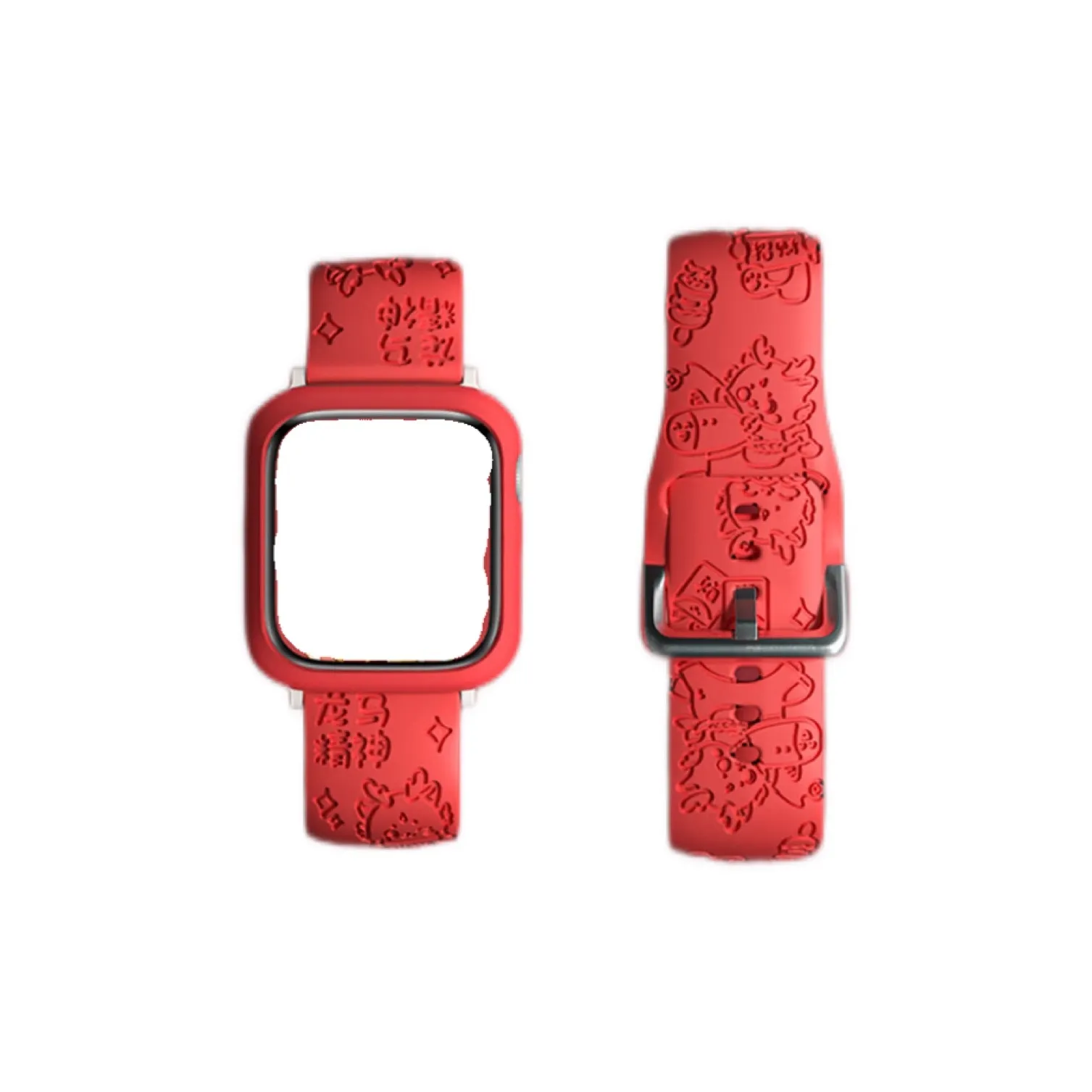 CHENSONG Ремешок Apple Совместимость Силиконовый Материал 41 мм