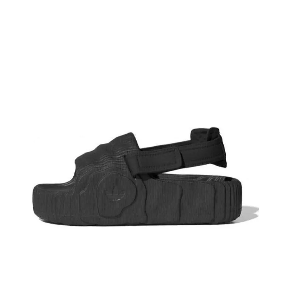Adidas Originals Adilette 22 Xlg Slides Core Black Women's