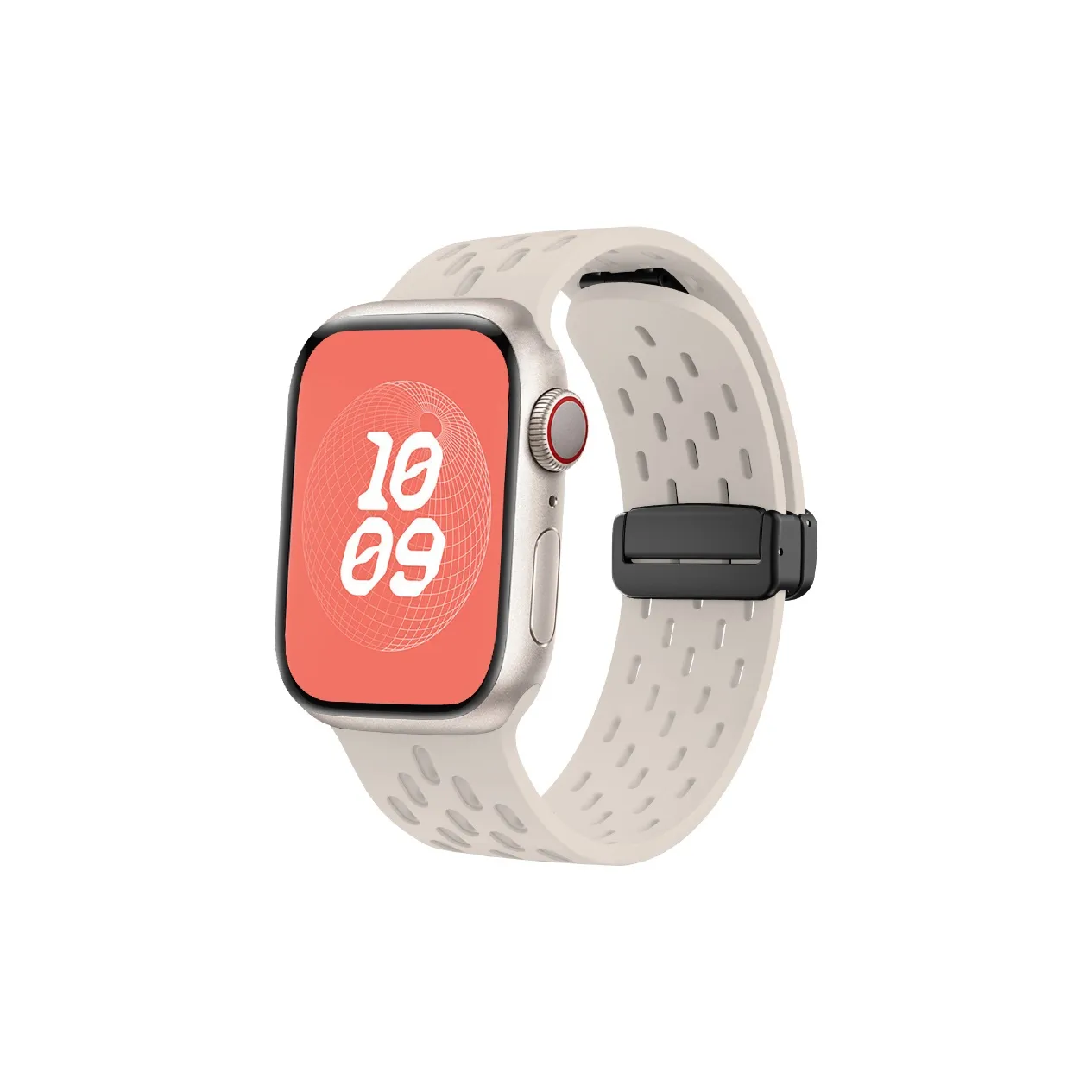 Часы Miss Wrist Полоска Apple Совместимость Жидкость Силиконовый Материал