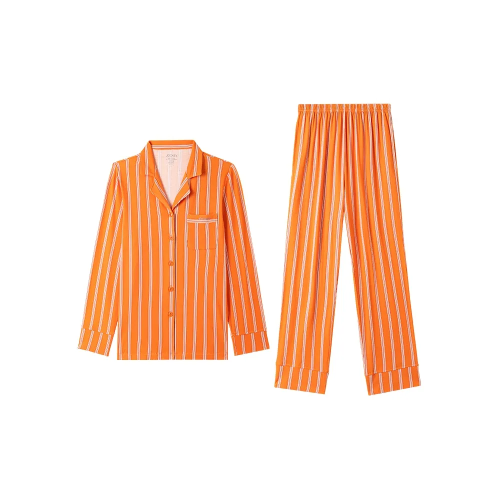 JOCKEY Pajama Комплект Женский Оранжевый Полосы