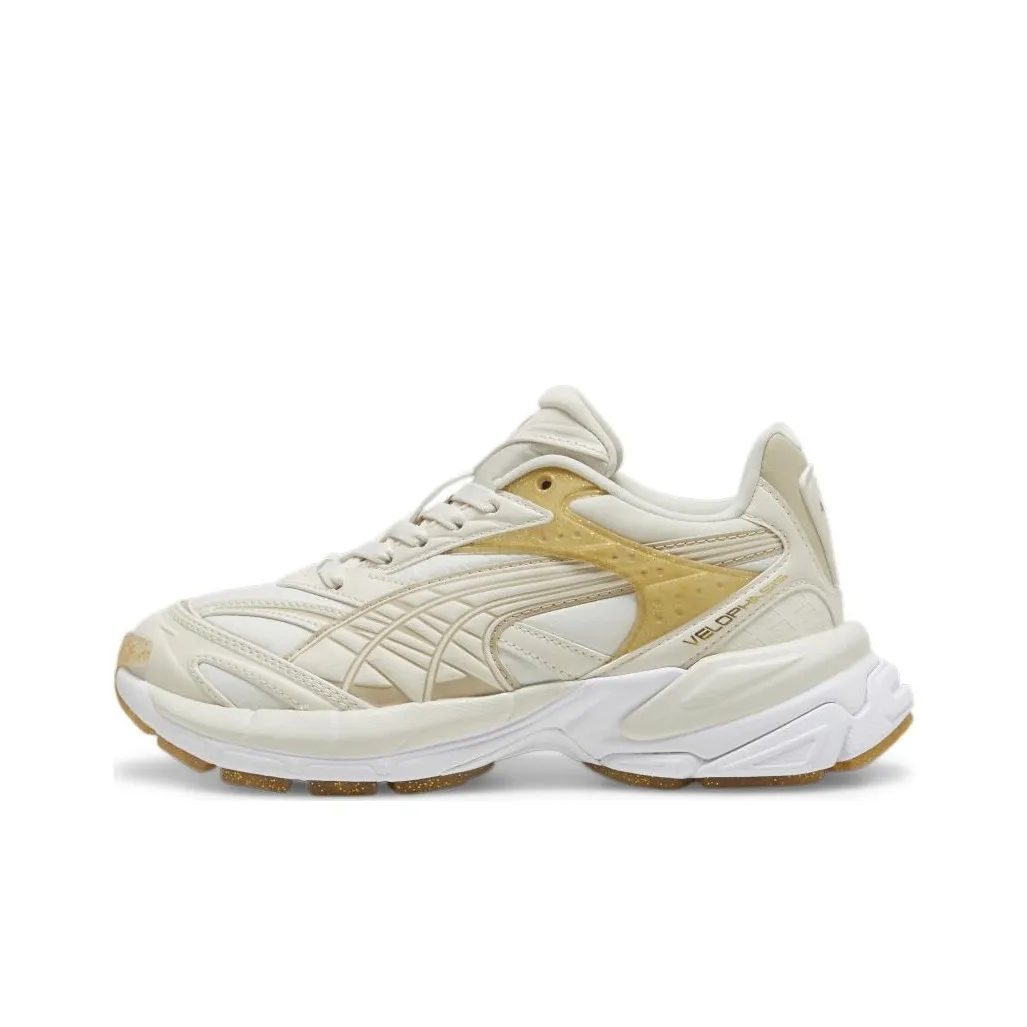 PUMA Velophasis Jelly Glitter Cushioning, Wear Resistant Low Top Casual Shoes Women's