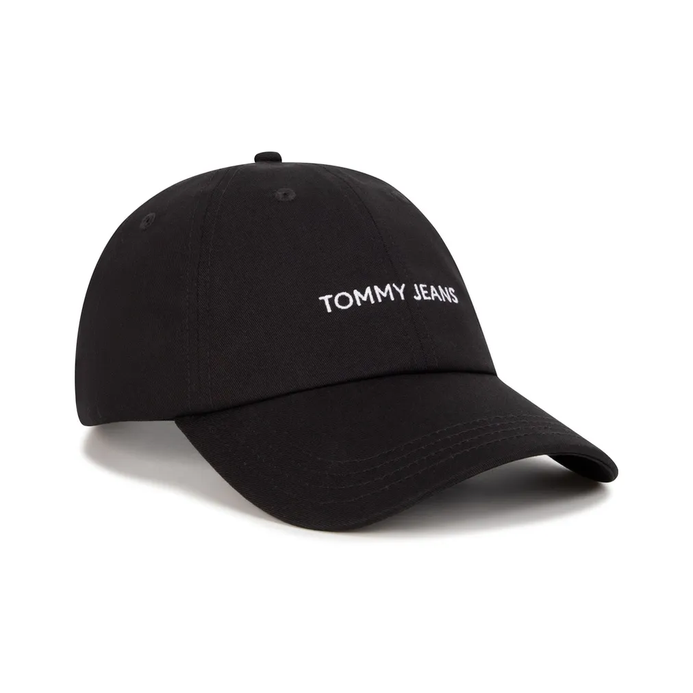 Tommy Hilfiger Cotton Baseball Caps Women's Black