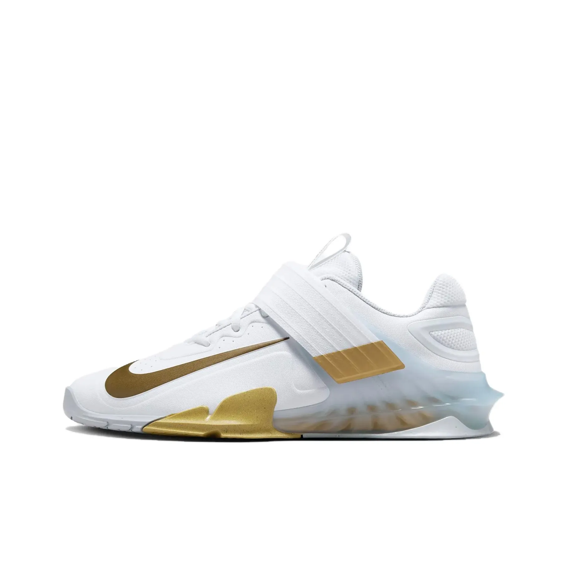 Nike Savaleos Training Shoes Unisex Low-Top White Gold