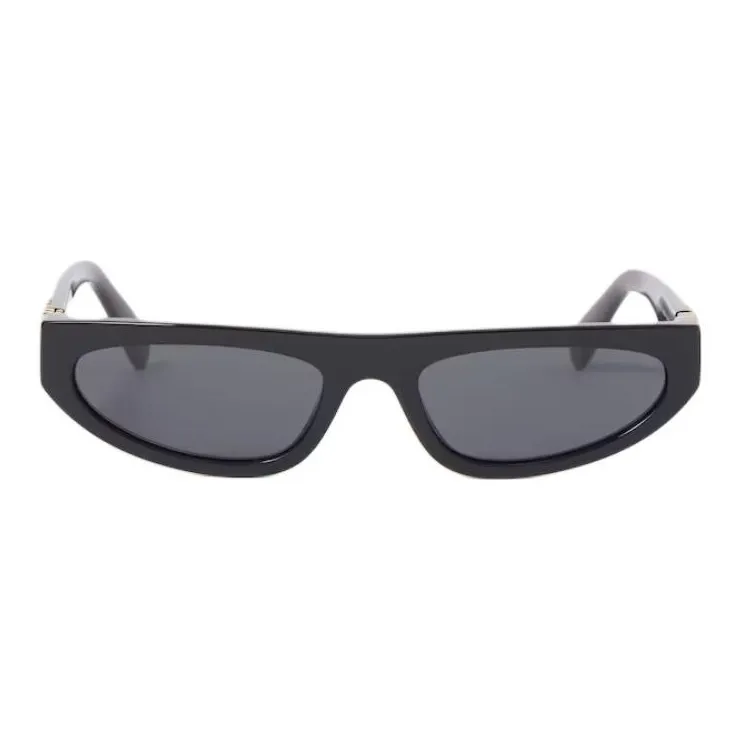 MIU MIU Кошачий глаз Солнцезащитные очки Женские Черный