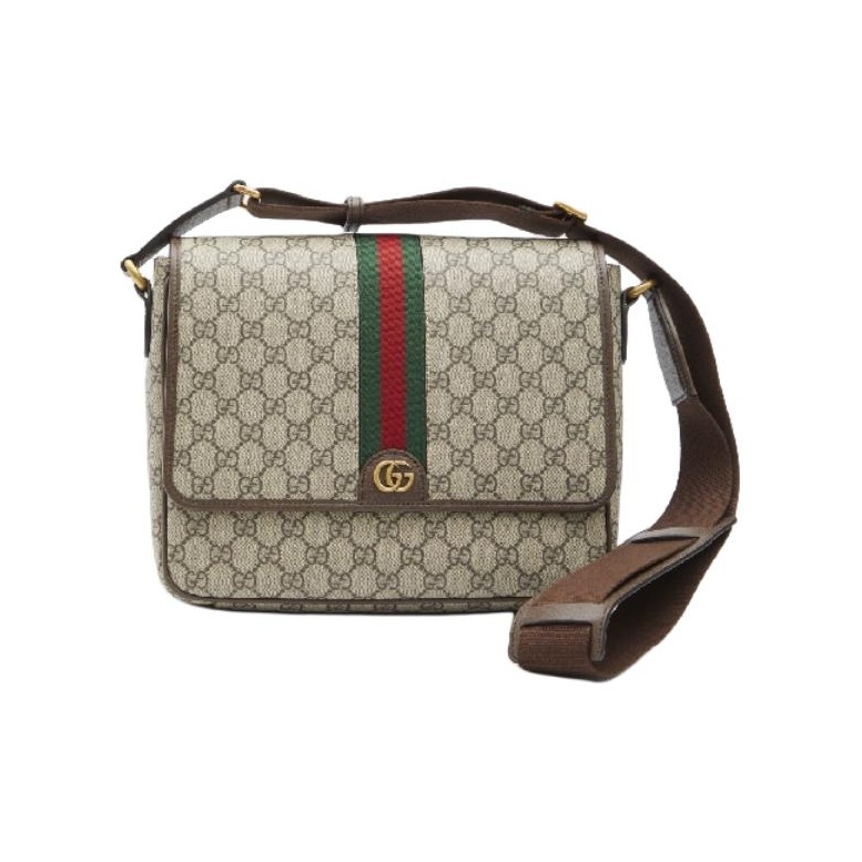 【関税・送料込み】GUCCI CROSSBODY BAGS Gucci Black GG Supreme Padlock Flap WOC Crossbody Bag
