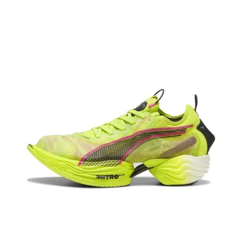 PUMA FAST R NITRO Элита 2 Беговые кроссовки Низкие Зеленые Мужские