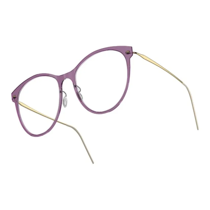 LINDBERG Pure Titanium Irregular Shape Eyeglass Frames Women's