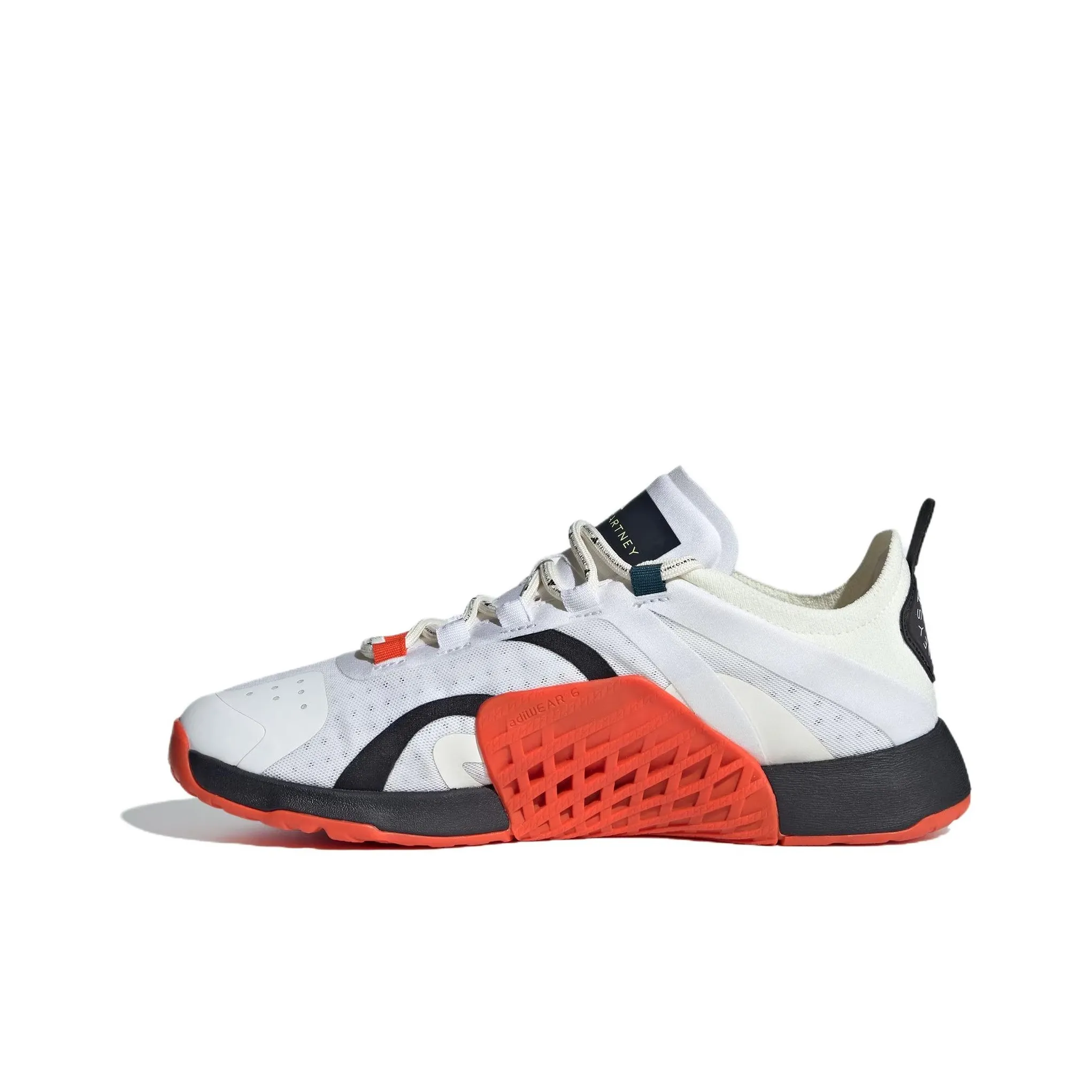 Adidas Dropset By Stella Mccartney White Off White Active Orange Women's