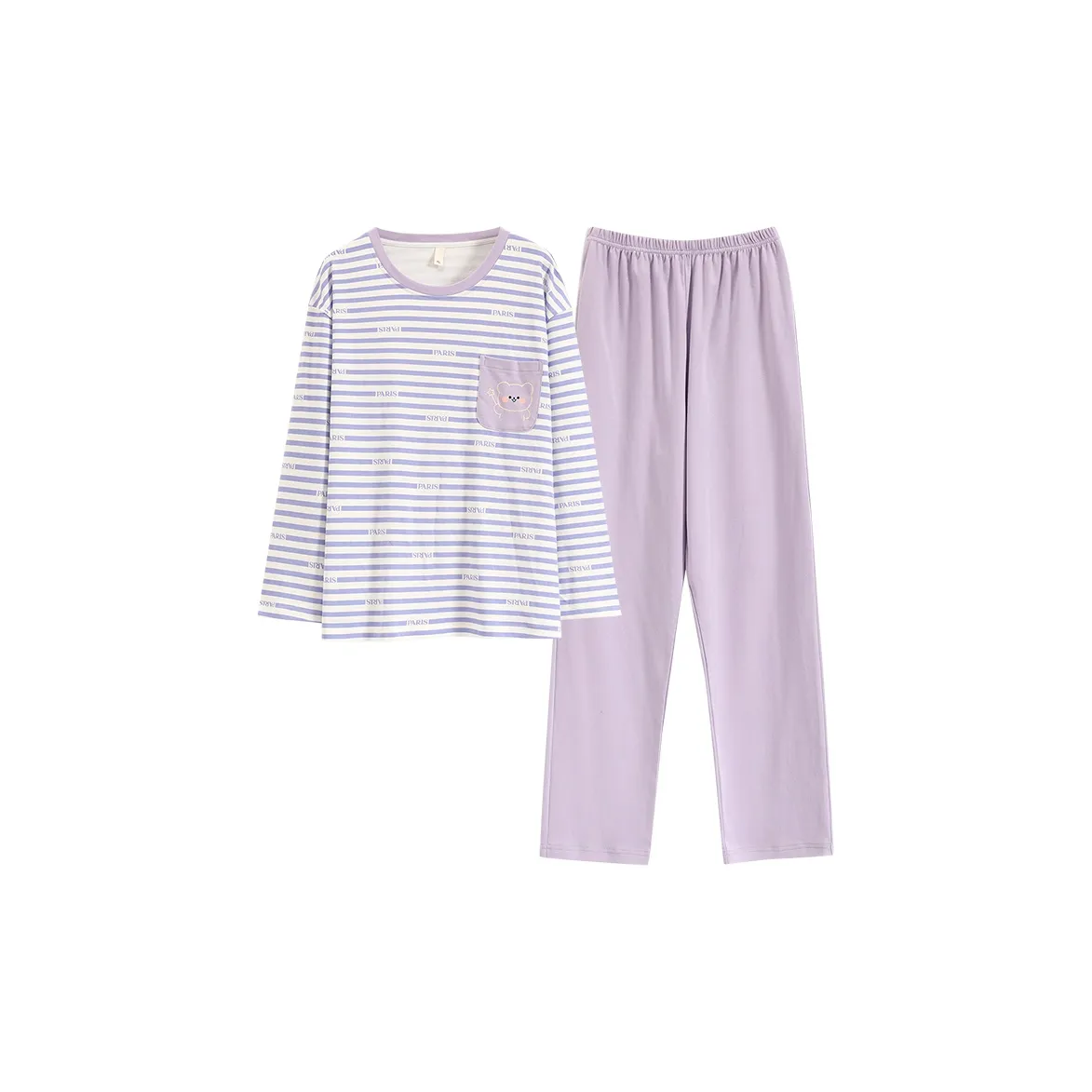 Pretty Lady Home Suit Women's Blue White