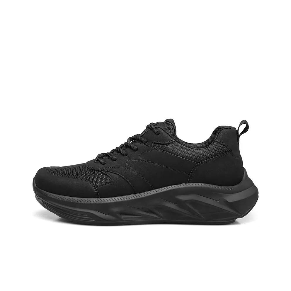 Strongman 3515 Дышащая обувь для мужчин спортивная повседневная модная черная для поездок