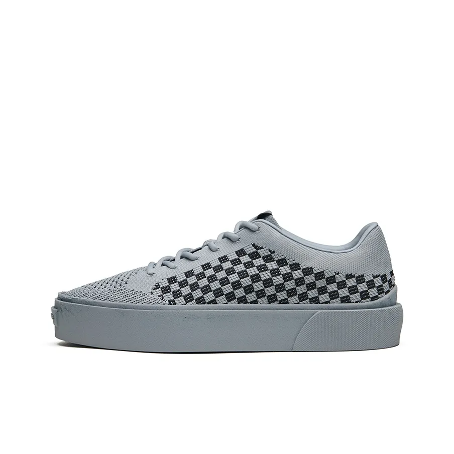 EQLZ EQUALIZER Fault GhostKnit Low Top Skateboard Shoes Unisex Phantom Gray