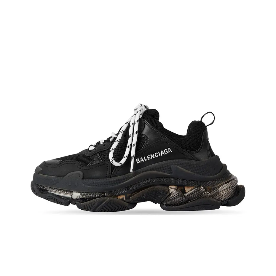 Balenciaga Triple S Sneaker 'Clear Sole Black' Women's