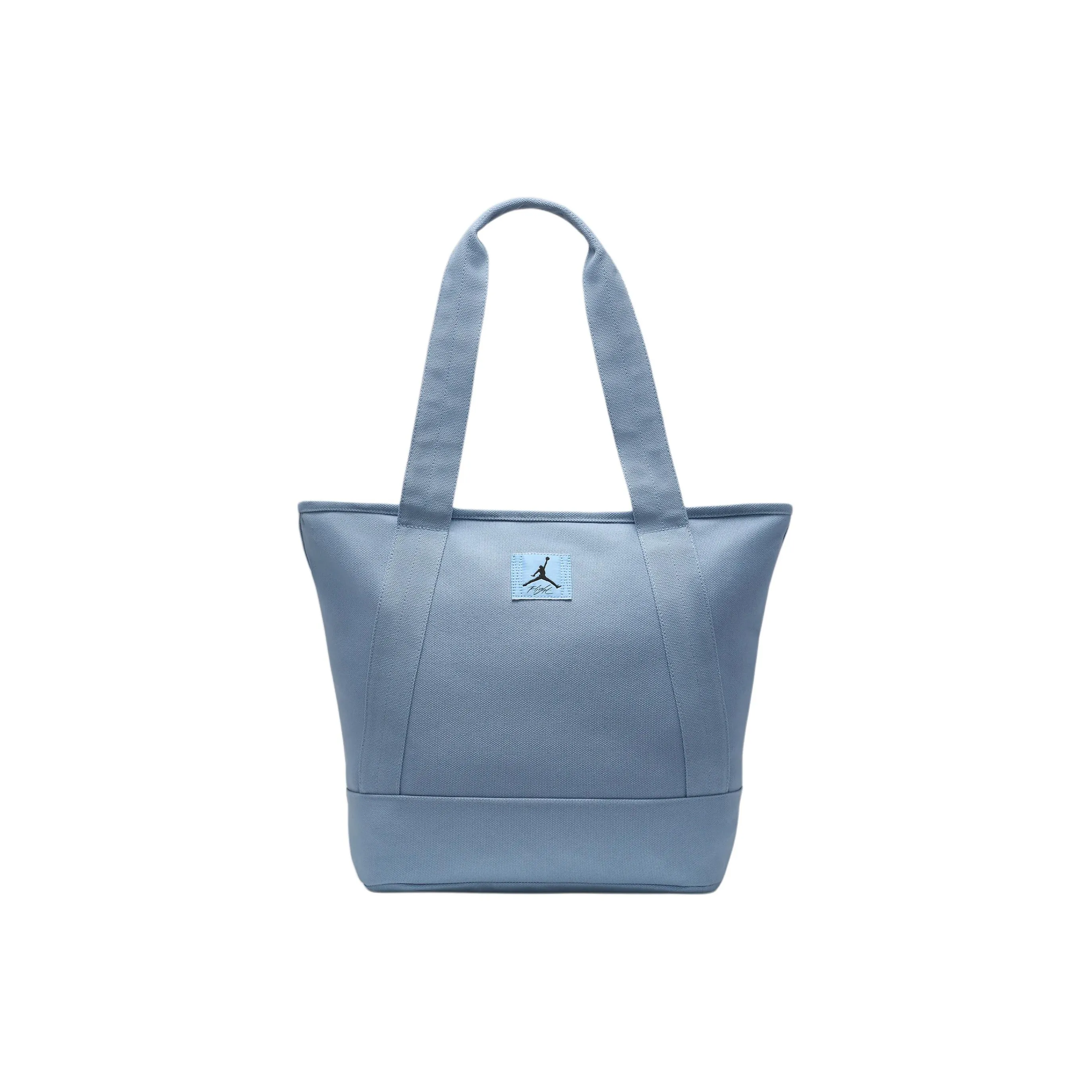 Джордан Переработанный хлопок Тоут Сумка Сумка для покупок Сумка на плечо Сумка унисекс Синий Серый