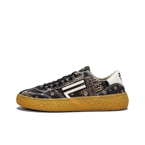 Puraai Кроссовки для скейтбординга Low Top Белый Черный Унисекс