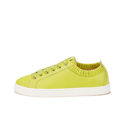 AGL Кроссовки для скейтбординга Low Top Желтые Женские