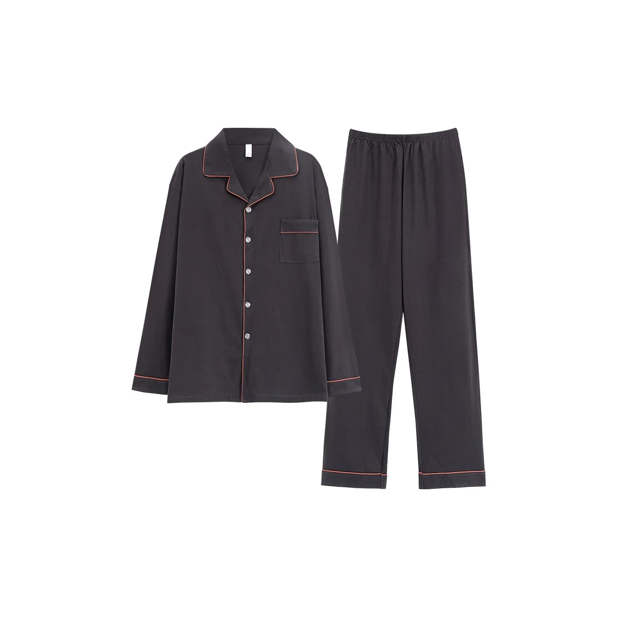 Pretty Lady Home Suit Men's Black Gray